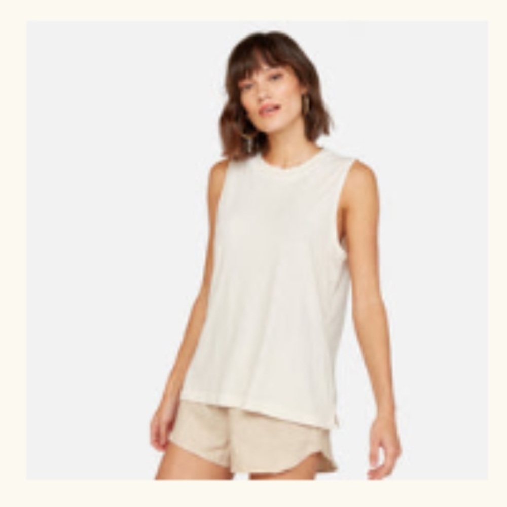 Mate The Label tank top pack of 2 (cream and black)